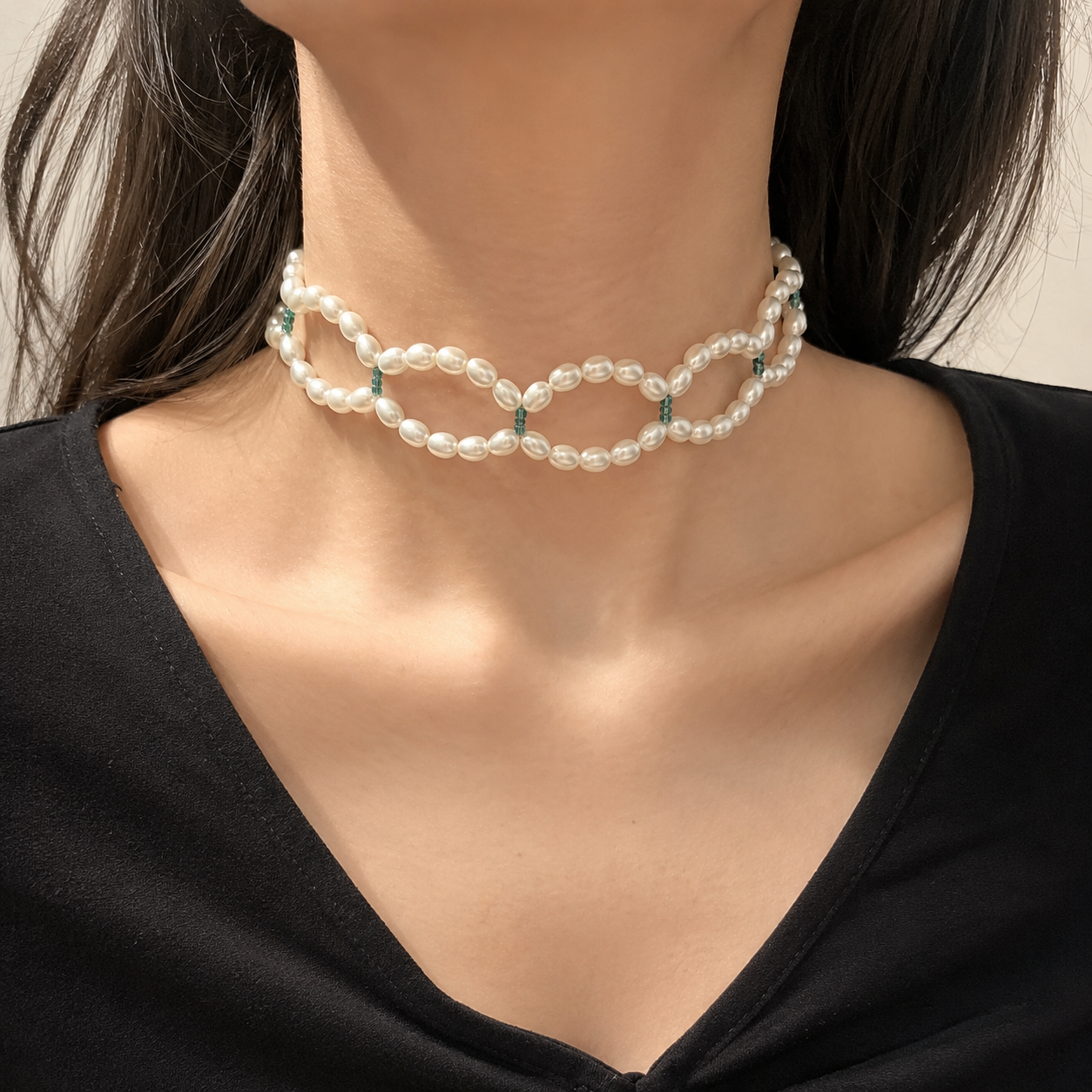 Κολιέ Pearl Waves